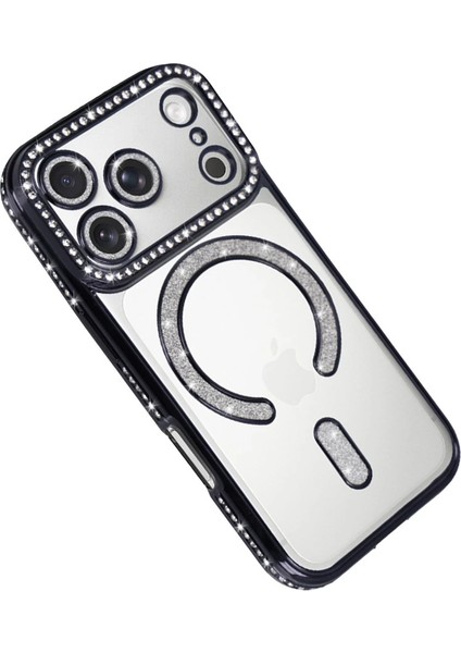 Apple Iphone 17 Pro Max Joke Simli Magneticsafe Kılıf - Siyah modelleri