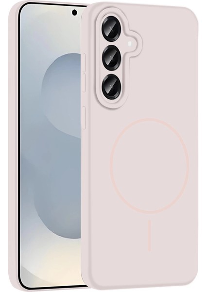 Joko Samsung Galaxy S25 Kılıf Jully Magsafe Kapak - Pudra