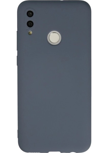 Huawei P Smart 2019 Kılıf Nano Içi Kadife Silikon - Gri