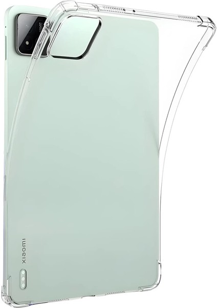 Xiaomi Pad 7 Pro Kılıf Anti Shock Tablet Silikon - Şeffaf