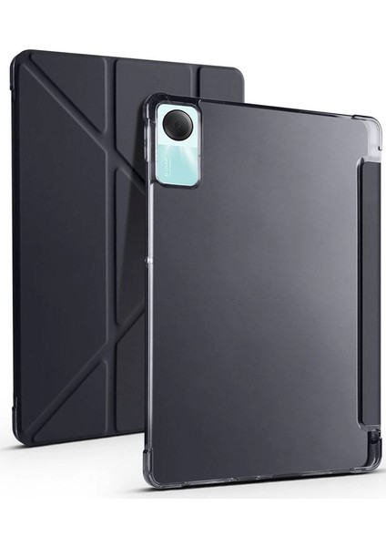Xiaomi Redmi Pad Se 4g Kılıf Kalemlikli Mars Tablet Kılıfı - Siyah