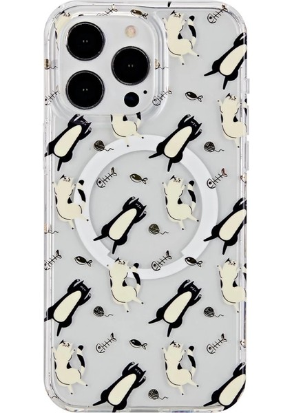 Joko Iphone 14 Pro Max Tanya Magsafe Kapak - Desen 4