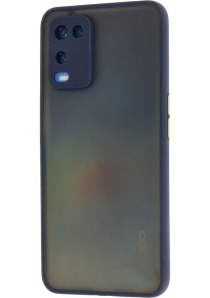Oppo A54 4g Kılıf Montreal Silikon Kapak - Lacivert modelleri