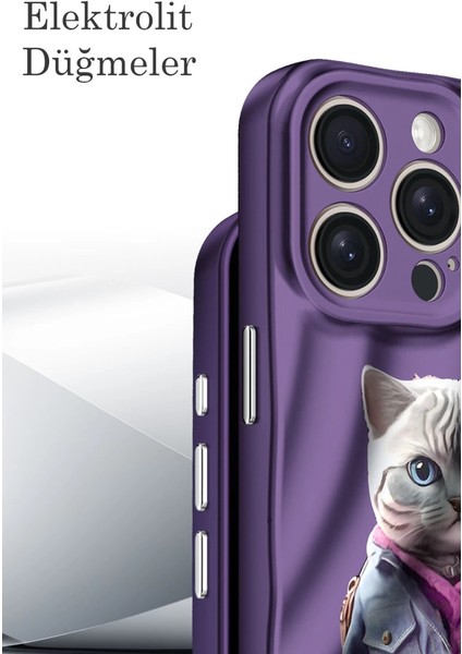 Iphone 14 Pro Kılıf Crew Desenli Kapak - Galata Kulesi modelleri