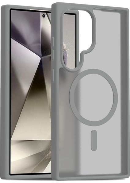 Joko Samsung Galaxy S24 Ultra Jota Magsafe Kapak - Titan Gri