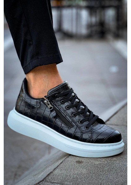 Yzlal KB-309 Kuback Siyah Fermuar ve Bağcıklı Günlük Erkek Ayakkabı (Numara: 41) fırsatları