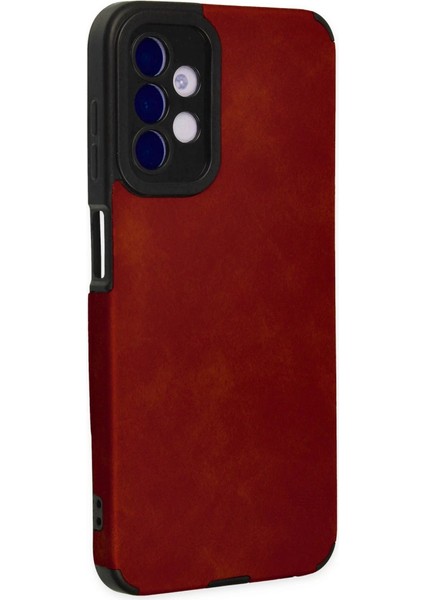 Samsung Galaxy A04S Kılıf Loop Deri Silikon - Kırmızı fiyatları