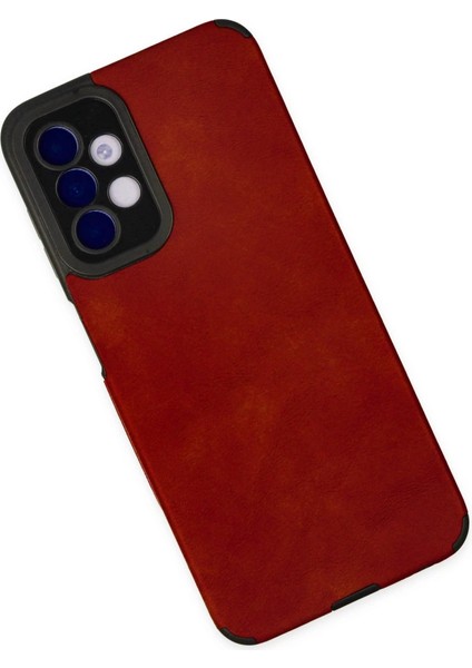 Samsung Galaxy A04S Kılıf Loop Deri Silikon - Kırmızı modelleri