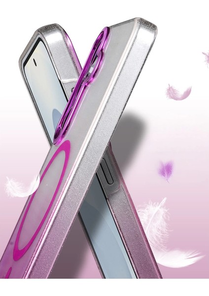 Samsung Galaxy S23 Fe Glossy Magsafe Kapak - Siyah modelleri