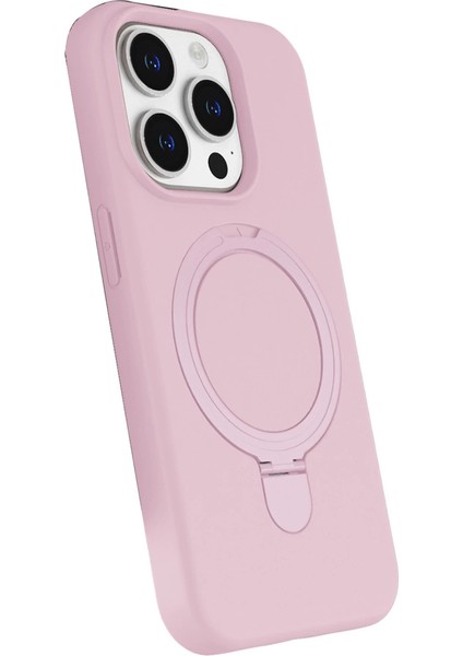 Apple Iphone 15 Pro Max Regal Magsafe Standlı Kapak - Açık Pembe fiyatları