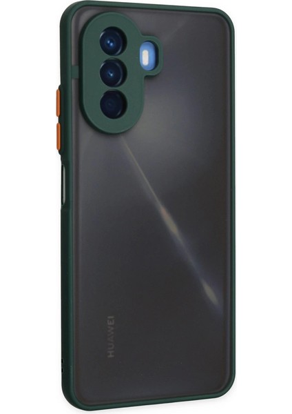 Huawei Nova Y70 Kılıf Montreal Silikon Kapak - Yeşil fiyatları