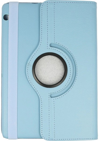 Huawei Mediapad T3 10 / 9.6 Kılıf 360 Tablet Deri Kılıf - Turkuaz