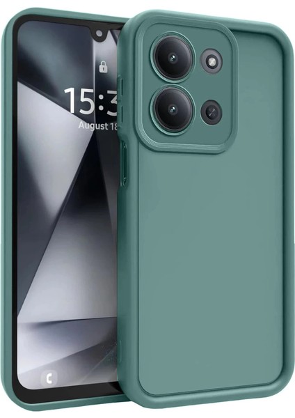 Xiaomi Redmi 15C 4g Viera Silikon - Koyu Yeşil