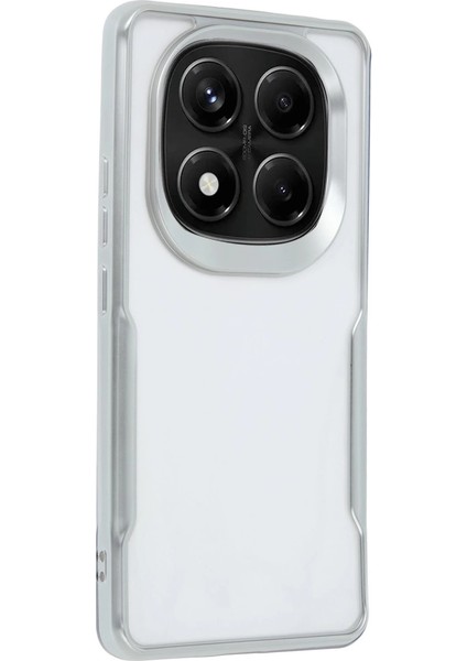 Xiaomi Redmi Note 14 Pro 5g Kılıf Boyi Silikon Kapak - Gümüş fiyatları