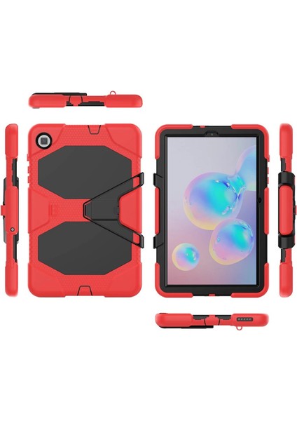 Samsung Galaxy T500 Tab A7 10.4 Kılıf Griffin Tablet Kapak - Kırmızı