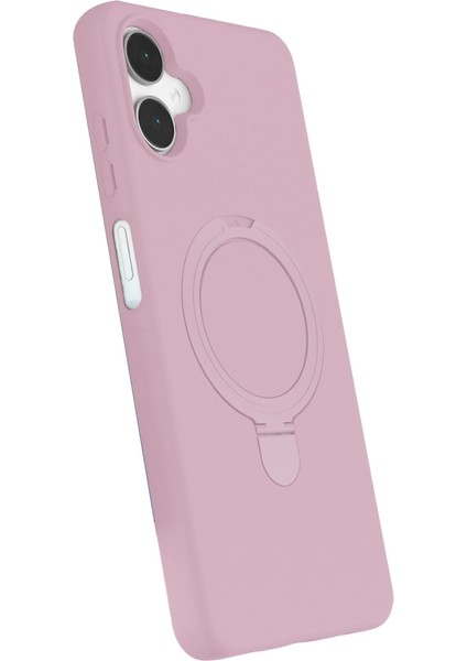 Samsung Galaxy A06 Regal Magsafe Standlı Kapak - Açık Pembe fiyatları