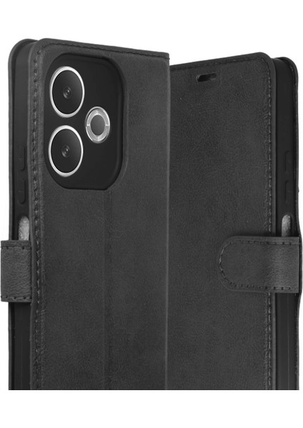 Oppo A5 Pro 4g Trend S Plus Kapaklı Kılıf - Siyah fiyatları