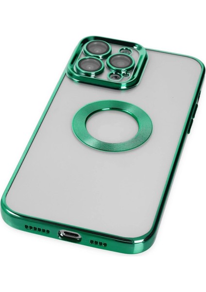 Iphone 14 Pro Kılıf Slot Silikon - Köknar Yeşili fırsatları