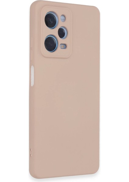 Xiaomi Redmi Note 12 Pro 5g Kılıf Nano Içi Kadife Silikon - Pudra modelleri