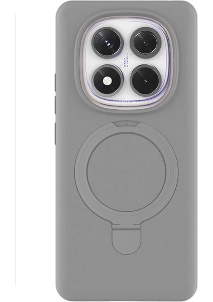 Xiaomi Redmi Note 14 Pro 4g Regal Magsafe Standlı Kapak - Titan Gri modelleri