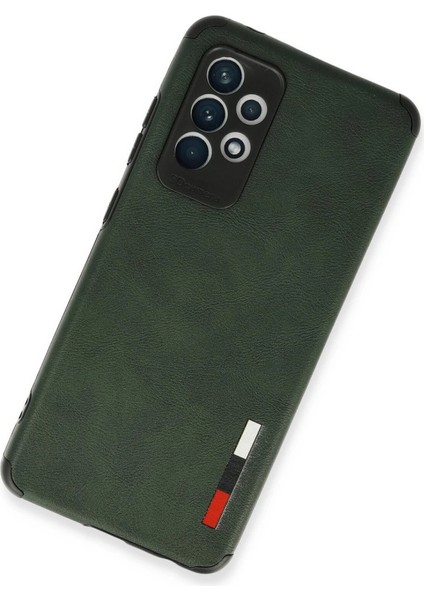 Samsung Galaxy A72 Kılıf Loop Deri Silikon - Yeşil fiyatları