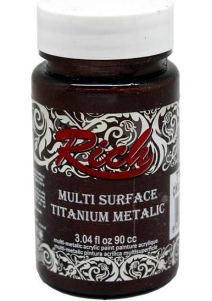 Riculti Surface Titanium 2538 Çikolata Metalik 90 cc