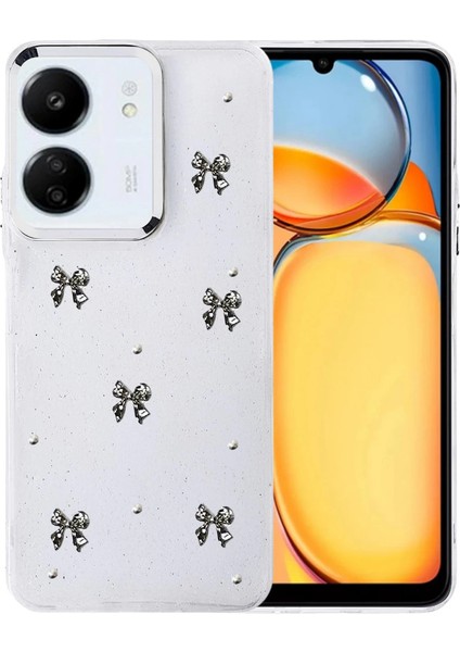 Xiaomi Redmi 13C Fiyonk Desenli Kapak - Desen 5