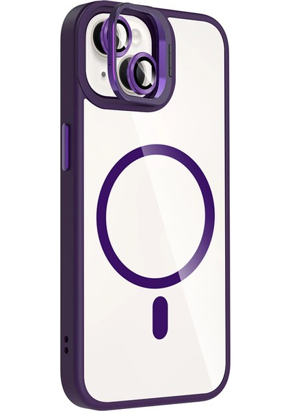 Joko Apple Iphone 13 Remim Lensli Magsafe Standlı Kapak - Derin Mor fiyatları