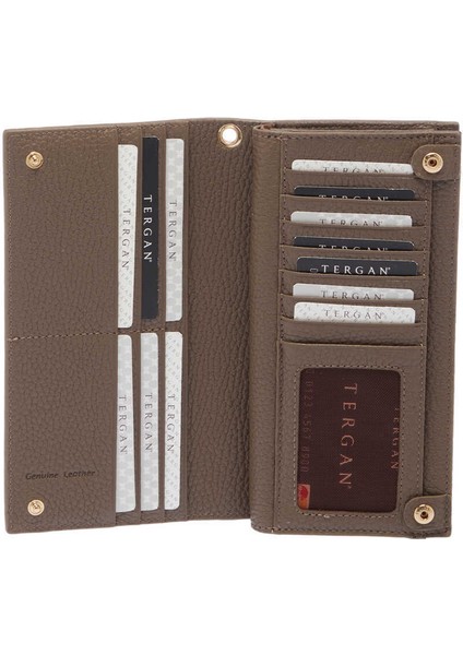 Bej Hakiki Deri Kadın Cüzdan - S1CB00005817-B73