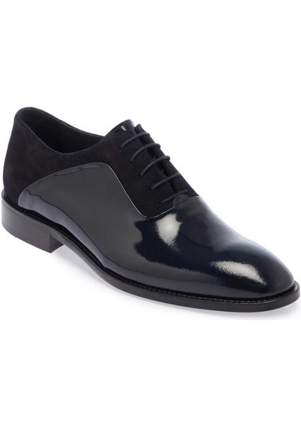 Lacivert Hakiki Rugan Deri Erkek Klasik Ayakkabı - E24I1AY56920-C16 indirimleri