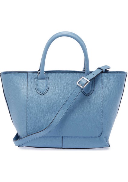 Mavi Hakiki Deri Kadın El Çantası - S24Y1BC80283-C43