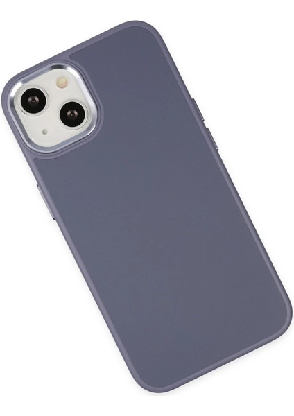 Iphone 14 Plus Kılıf Asya Deri Silikon - Mor modelleri