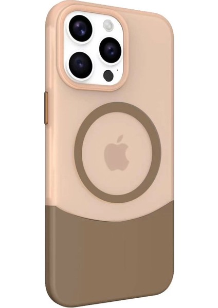 Joko Iphone 15 Pro Pc Suit Magsafe Kapak - Kahverengi