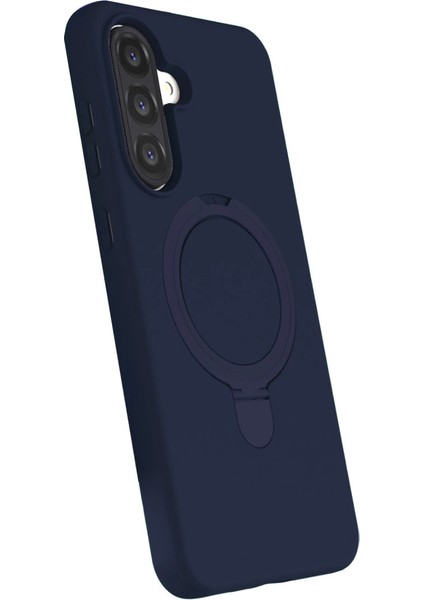Samsung Galaxy A26 Regal Magsafe Standlı Kapak - Lacivert modelleri