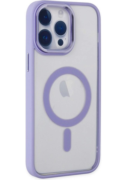 Iphone 14 Pro Kılıf Room Magneticsafe Silikon - Lila