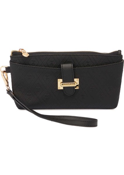 Siyah Print Kadın Cüzdan - S1CB00055818-P1Q