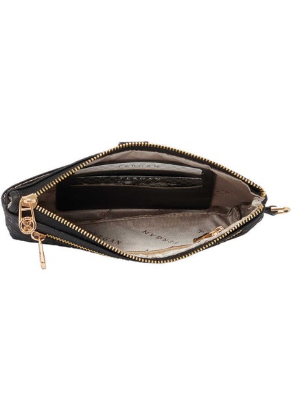 Siyah Print Kadın Cüzdan - S1CB00055818-P1Q