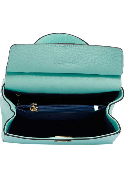 Mavi Hakiki Deri Kadın El Çantası - S24Y1BC79481-T9D