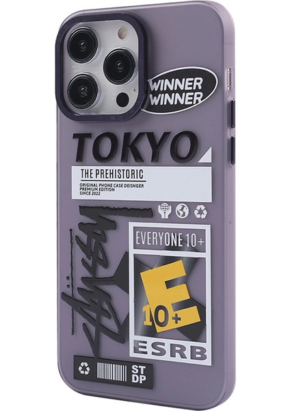 Iphone 13 Pro Kılıf Prada Desenli Kapak - Prada Mor - 2 fiyatları