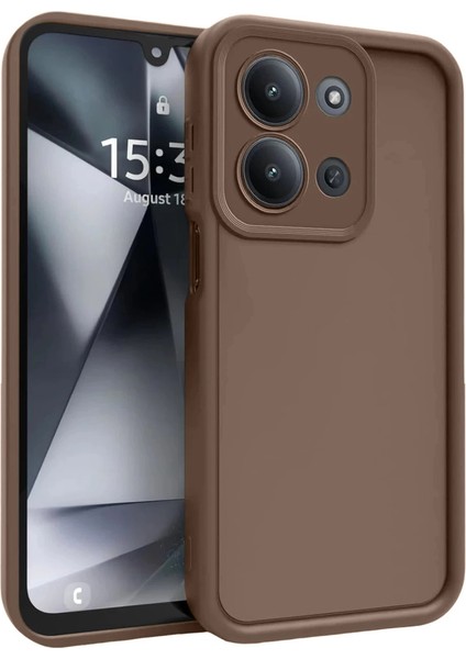 Xiaomi Redmi 15C 4g Viera Silikon - Kahverengi