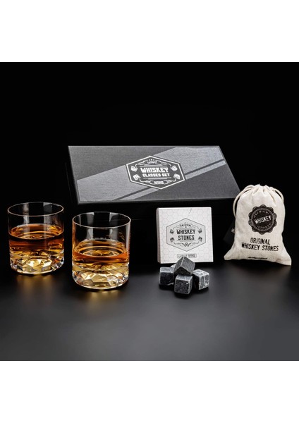 Kutuda 2'li Viski Kadeh Seti