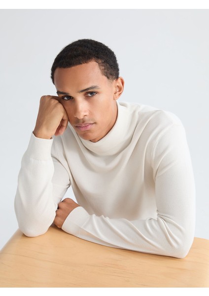 Yeni Sezon Balıkçı Yaka Erkek Triko Kazak