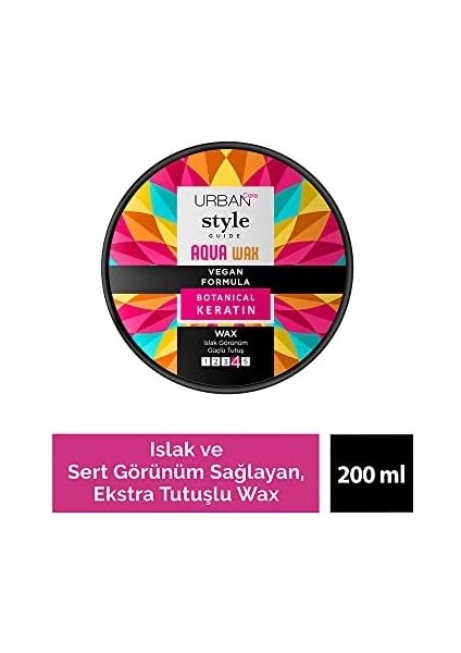 Urban Care Style Guide Aqua Max Wax Islak ve Sert Görünüm (100 Ml) fiyatları