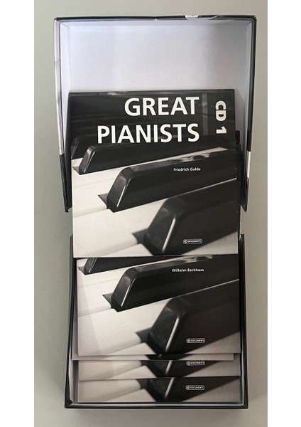 Great Pianists 10 Cd'lik Set (Orijnal 2006 Dönem Baskı Cd) fiyatları