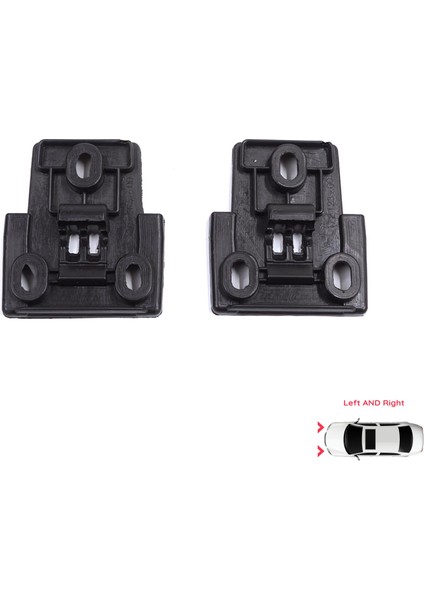 Porsche Cayenne Mk2 92A 958 2010-2014 Makyajsız Kasa Için Sağ Sol Ön Far Alt Kilitleme Braket Seti