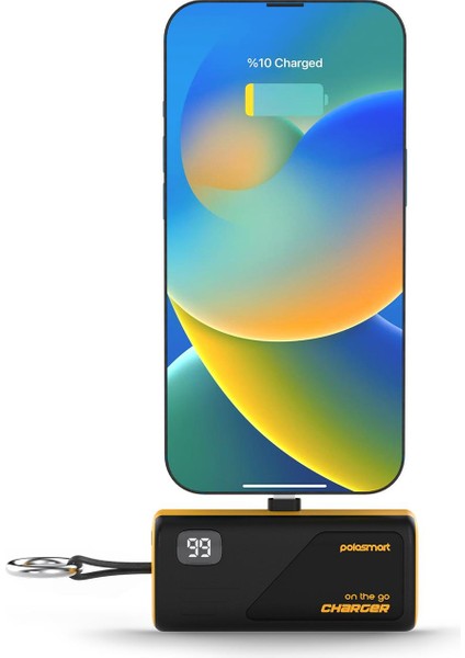 PSM131 5000 Mah Powerbank 20W Pd Hızlı Şarj Lightning Soketli Göstergeli Sarı fiyatları