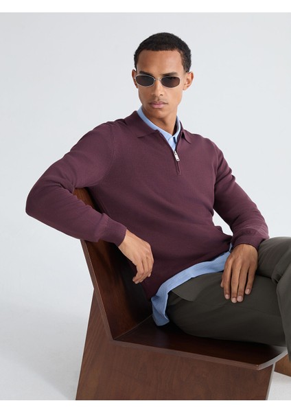 Yeni Sezon Polo Yaka Erkek Triko Kazak