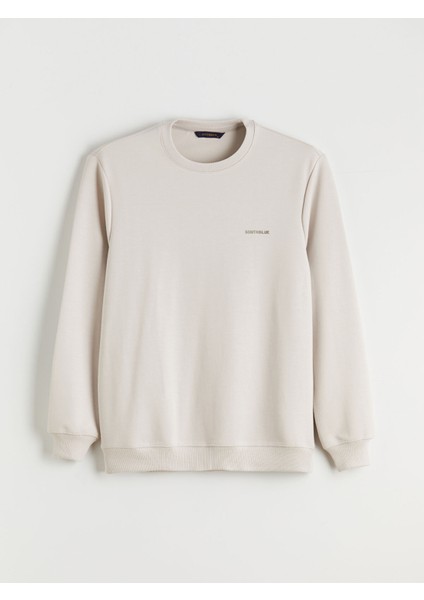 Yeni Sezon Bisiklet Yaka Uzun Kollu Erkek Sweatshirt indirimleri