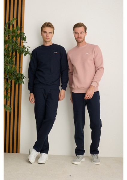 Bisiklet Yaka Erkek Eşofman Takımı 1917