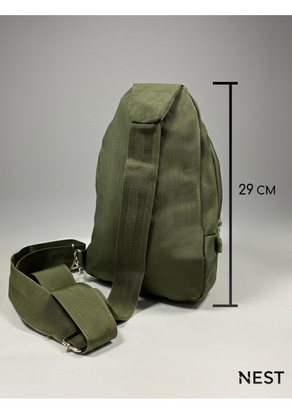 Ayarlanabilir Günlük Yeşil Bel Çantası, Omuz Çantası indirimleri
